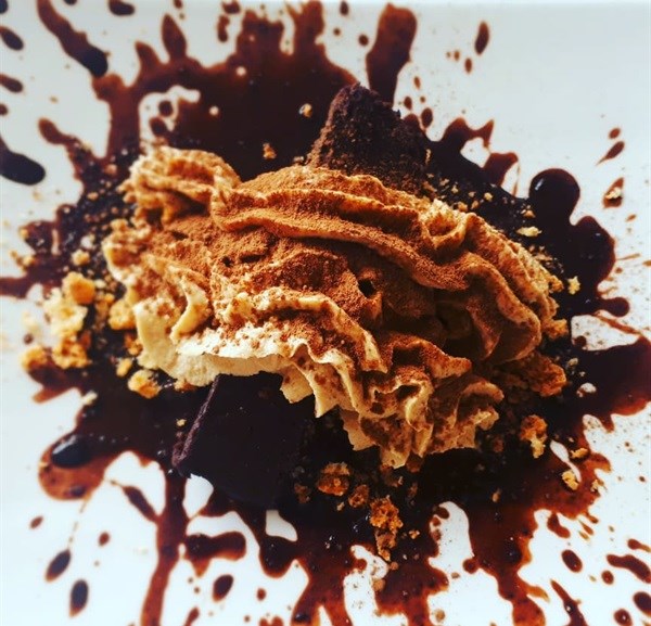 Deconstructed tiramisu