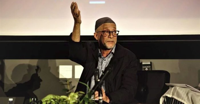 AbdouMaliq Simone speaking at the closing panel of the African Centre for Cities International Urban Conference. Photo: Andy Mkosi