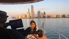 Maithreyi Seetharaman in Abu Dhabi.