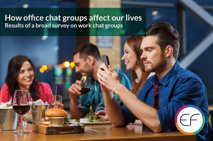 How office chat groups affect our lives