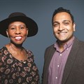 Boniswa Pezisa, BBDO South Africa group CEO and Gau Narayanan, Net#work BBDO MD.
