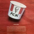 The full-page Metro ad by Mother London for KFC.