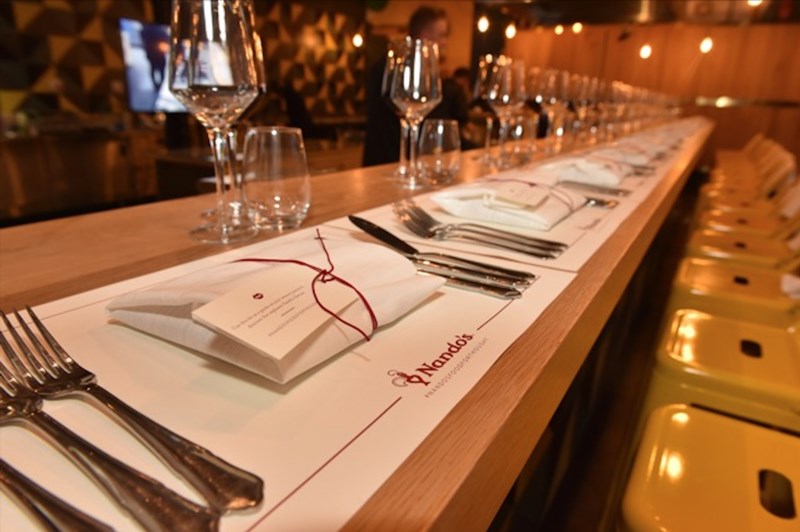 Nando's media dinner