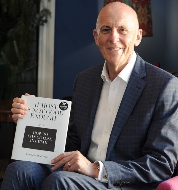 Retail industry doyen Andrew Jennings releases debut book for charity