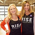 Marissa Allen (left) at the Wpromote Rise event.