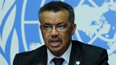 Dr Tedros Adhanom Ghebreyesus, director general at the WHO