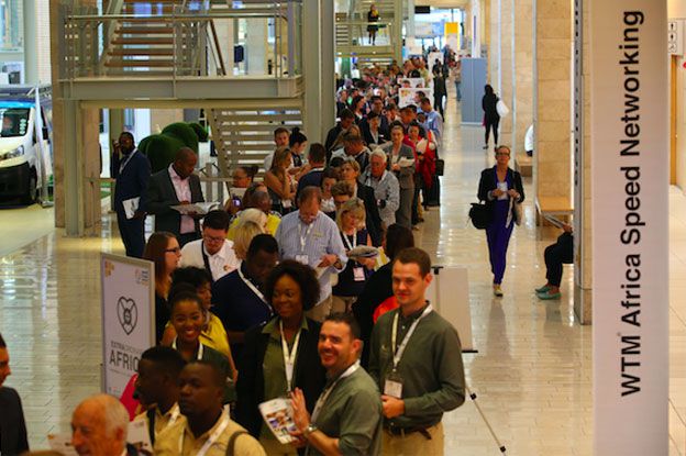 Speed Networking is one of the highlights of WTM Africa, allowing travel product to showcase themselves to prospective buyers in a fun environment.