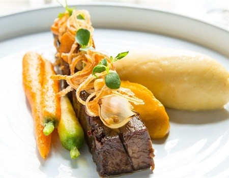 Fusion and vision for The Gold Room by Chef Daniel Gamiche