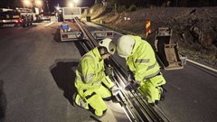This month Sweden built the first road that charges electric vehicles as they drive.