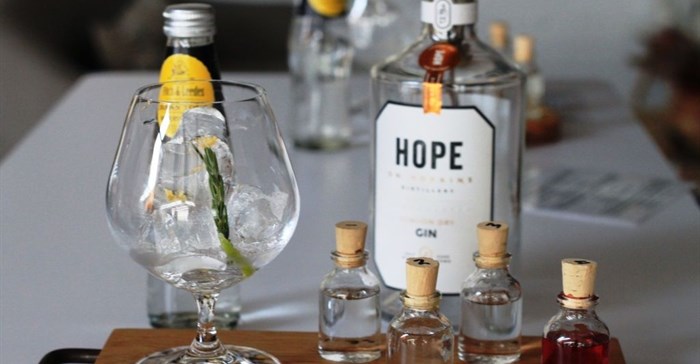 Hope on Hopkins gin (Image Supplied)