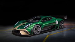 The Brabham BT62 weighs in at a mere 972 kilograms and has a huge 5.4-litre V8 that outputs 522 kW and 667Nm of torque (Credit: Brabham)