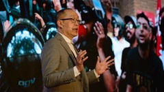 Dion Chang speaking at the 2018 Trialogue Business in Society Conference