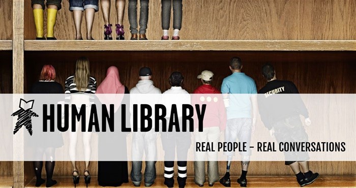 Don't judge a book by its cover - The Human Library