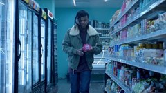 Screengrab from '#bloodnormal' video for Bodyform.