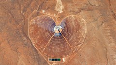 Khi Solar One near Upington. Photo: Wikicommons