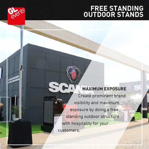 Free Standing Outdoor stand