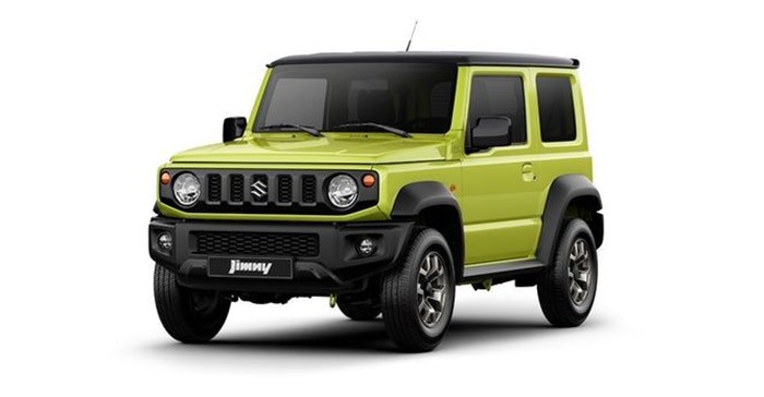 The new Suzuki Jimny looks like it should cross the road holding a G-Wagen's hand (Credit: Suzuki)