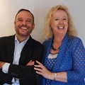 Scopen's Cesar Vacchiano (president and global CEO) and Johanna McDowell (Scopen Africa partner and CEO of the IAS).