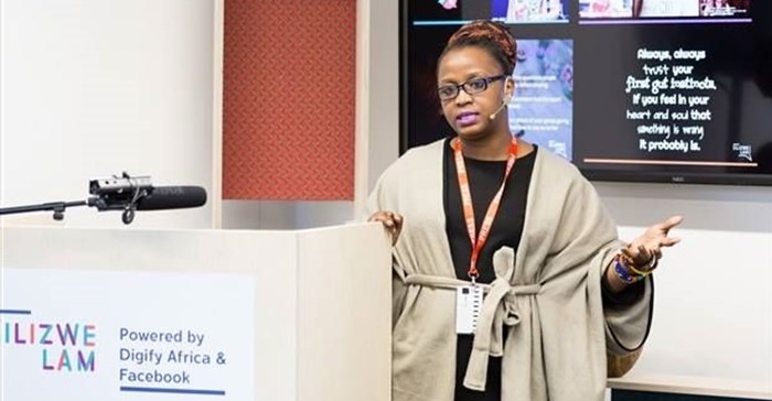 Head of strategy, Qhakaza Mthembu. © .