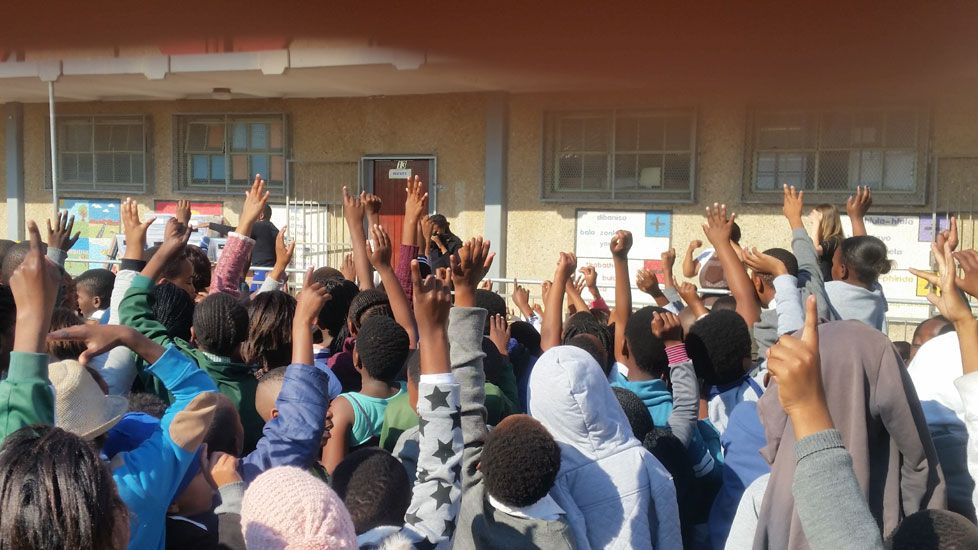 Edufundi celebrates reading on Mandela Day