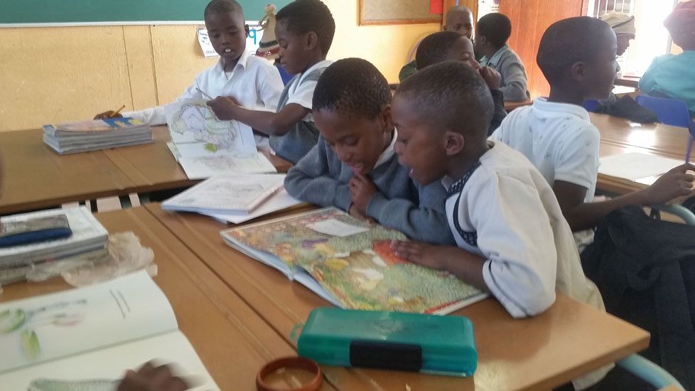 Edufundi celebrates reading on Mandela Day