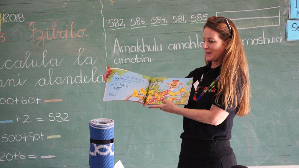 Edufundi celebrates reading on Mandela Day