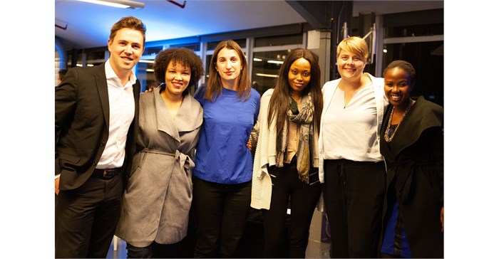 Image supplied. L to R: James Milne, Silicon Cape board member, Wesgro; Joslyn Links, Silicon Cape project administrator; Kerry Petrie, Silicon Cape, general manager; Boitumelo Menyatswe, Silicon Cape ecosystem manager; Sumarie Roodt, Silicon Cape chairperson, UCT and Zimkhita Buwa Silicon Cape treasurer, Britehouse