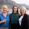 From left to right: Anelde Greeff, Marina Tokar and Johannie van As at the first SheSays Cape Town event