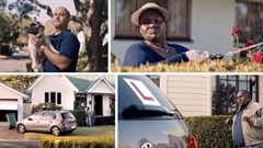 Screen grabs from the ad.