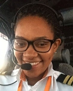 Nandi Mbele, pilot at Mango Airlines