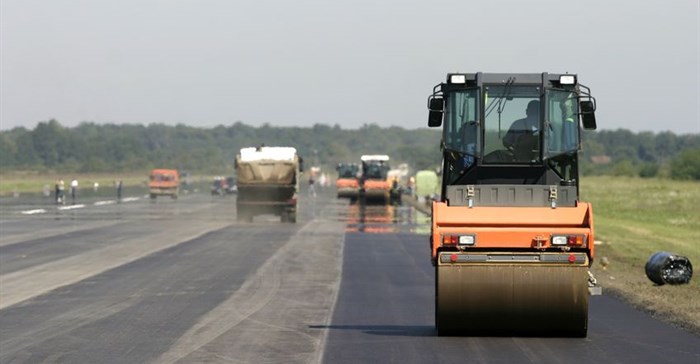 Repairs begin on sinkhole-damaged R55