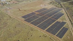Namibia launches two solar energy plants