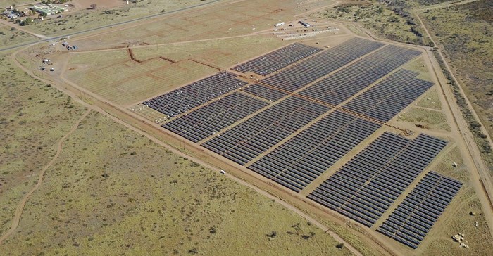 Namibia launches two solar energy plants