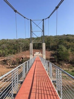 Hatch wins award for Tugela River Pedestrian Bridge project
