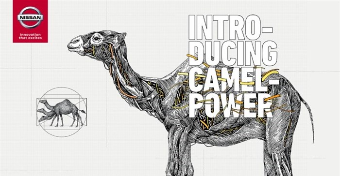 Nissan Camelpower campaign. Image supplied.