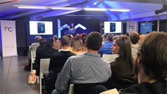 The audience at the Heavy Chef Sextech event of which the first part was presented by Heidi Patmore. Image: Heavy Chef.