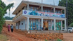 A small hospital in Wakiso district in the central region of Uganda. Shutterstock