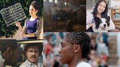 Screengrabs from ads mentioned in the article.