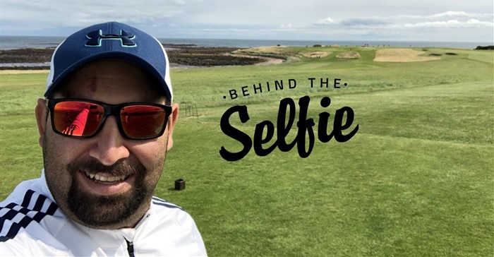 Peters captions this: “My golfing bucket list. #Scotland”