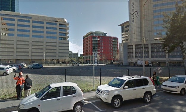 This is the property on the Foreshore that the City of Cape Town sold to Growthpoint. Photo from Google Streetview