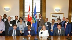 AfDB-Cananda trade mission.