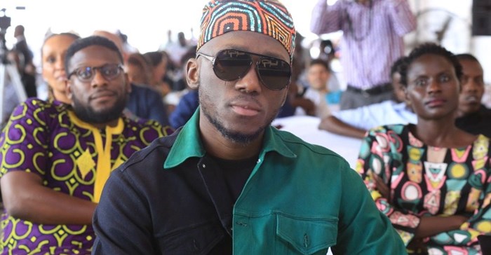 DJ Spinall at the MTN TIDAL Artist Collaboration Conference in Uganda.