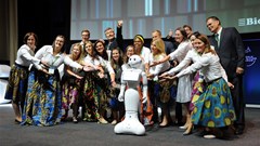 CTICC hosts AI robot Miss Pepper