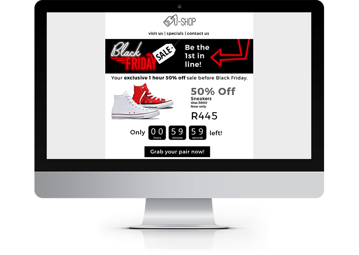 Everlytic's top 13 campaign tips for Black Friday/Cyber Monday