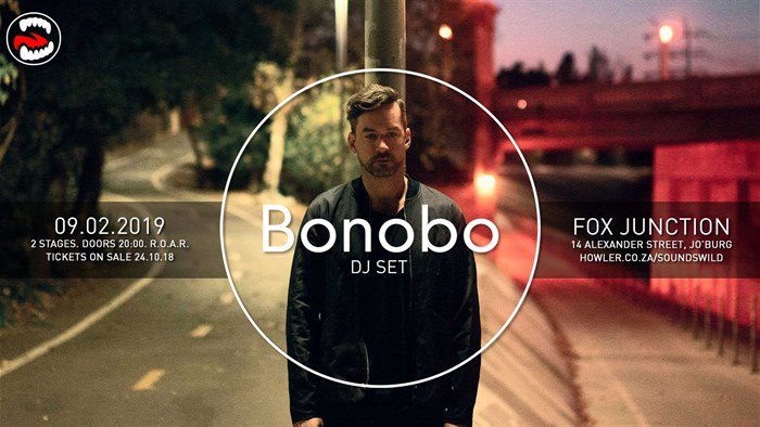 DJ Bonobo adds JHB date to SA tour