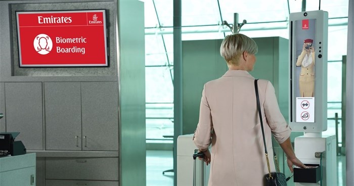 Emirates unveils integrated 'biometric path'