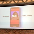 Brad Reilly of Network BBDO's presentation at the Red & Yellow School's #DigitalAgencyShowcase. Image via Shae Leigh of Red & Yellow School .
