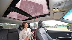 Kia reveals solar charging system technology