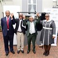 From left to right- IDC CEO, Mr. Geoffrey Qhena; Chief from Ximba Community, Chief Zibuse Mlaba; KZN Economic Development, Tourism & Environmental Affairs MEC, Sihle Zikalala; EThekw.