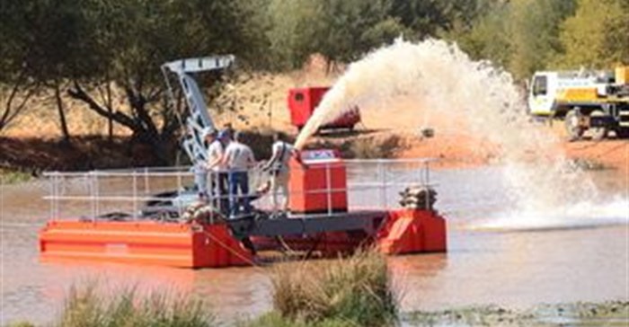 iDredge makes alluvial diamond mining easier